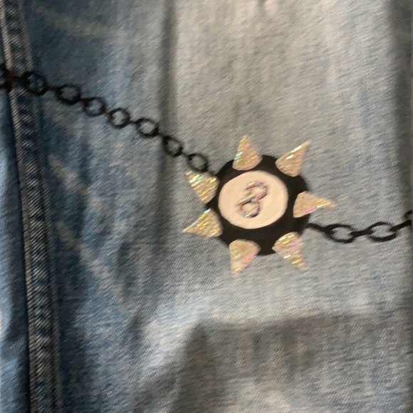 DONATED ❌Abercrombie & Fitch, Art Embellished Jean - Picture 5 of 14